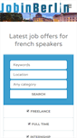 Mobile Screenshot of jobinberlin.com